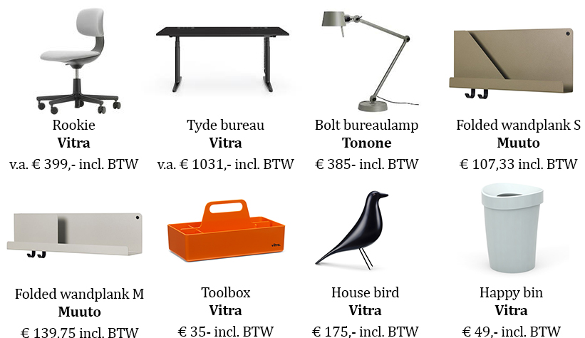 Thuiswerkplekken Office Consign