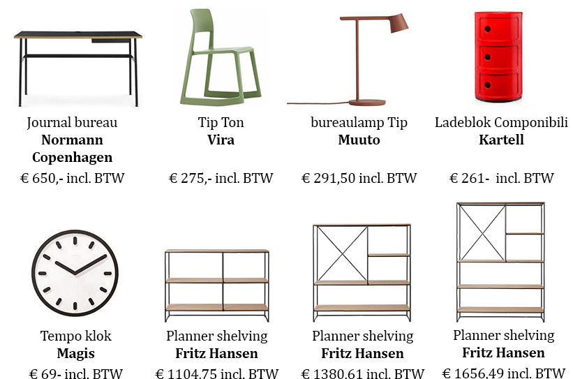 Thuiswerkplekken Office Consign