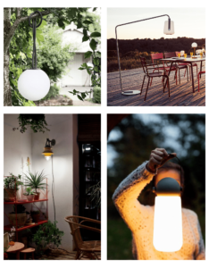 buitenverlichting buiten meubels