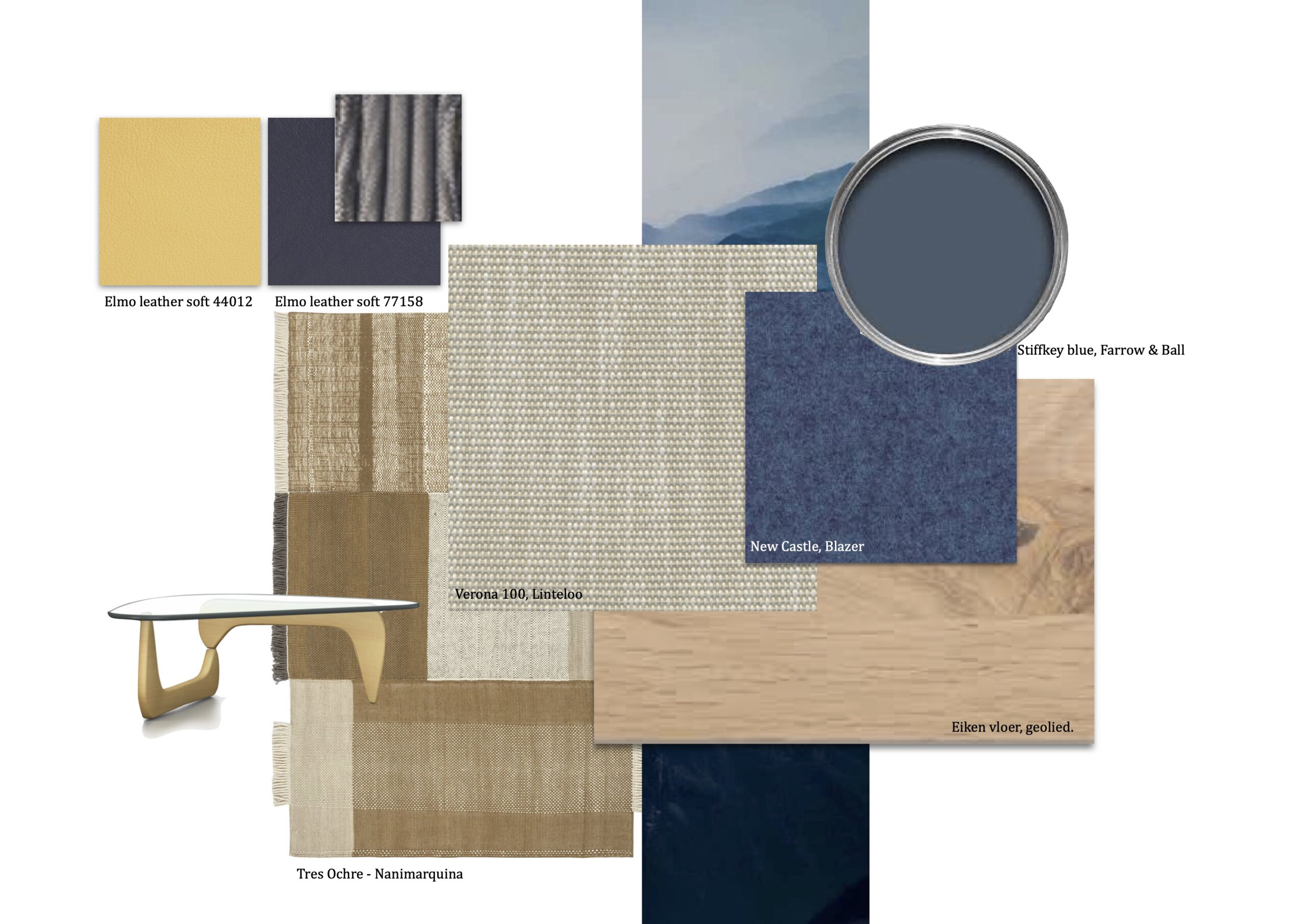 Penthouse moodboard amsterdam