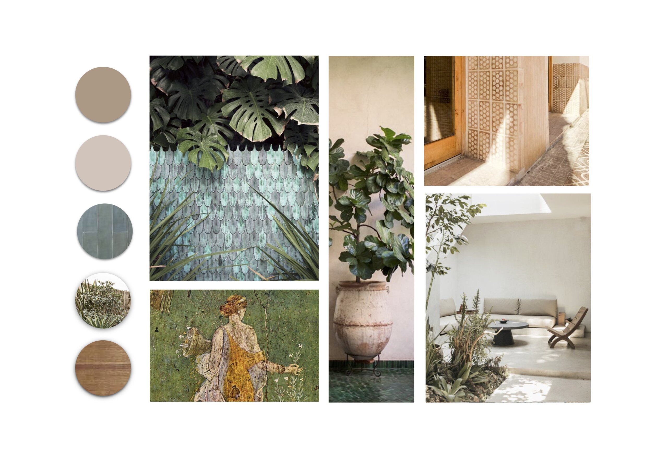 Penthouse moodboard amsterdam