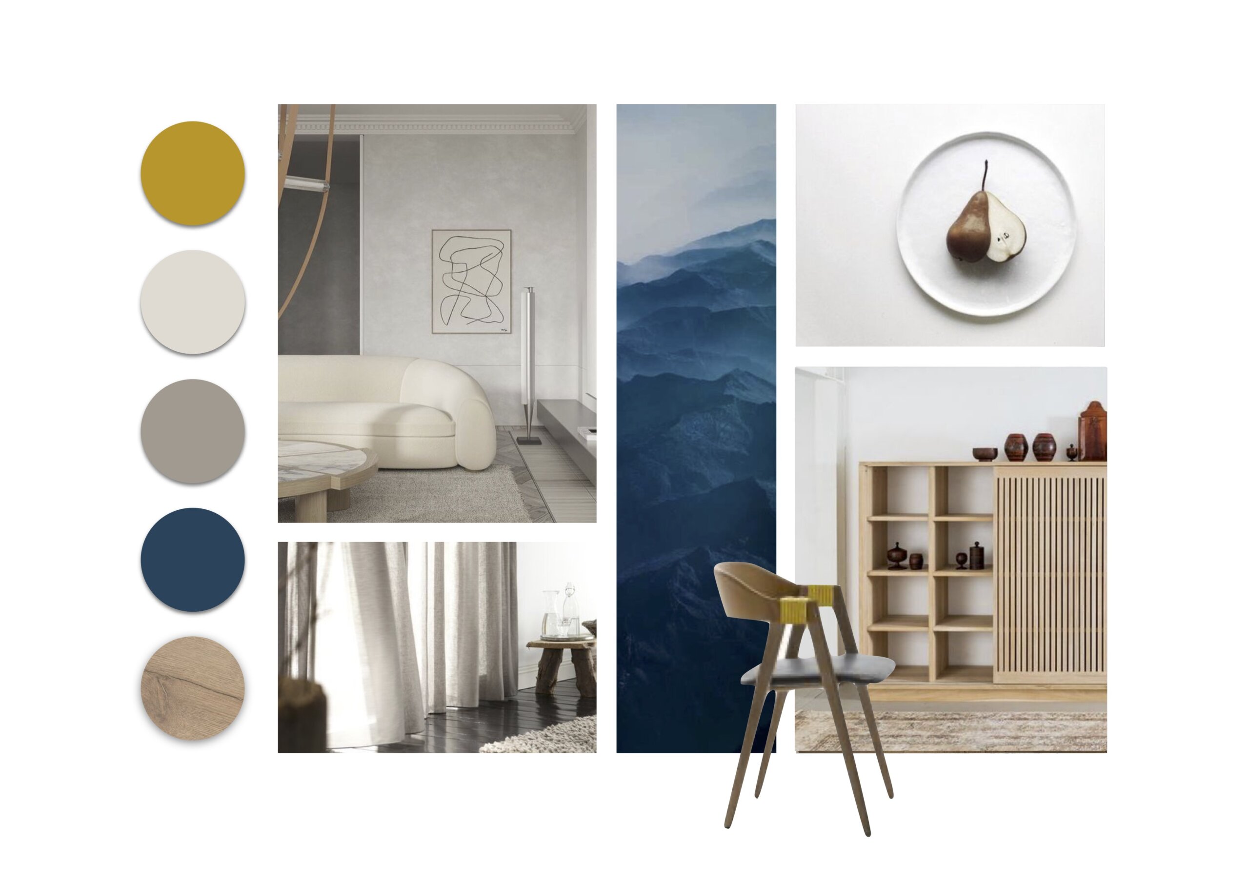 Penthouse moodboard amsterdam